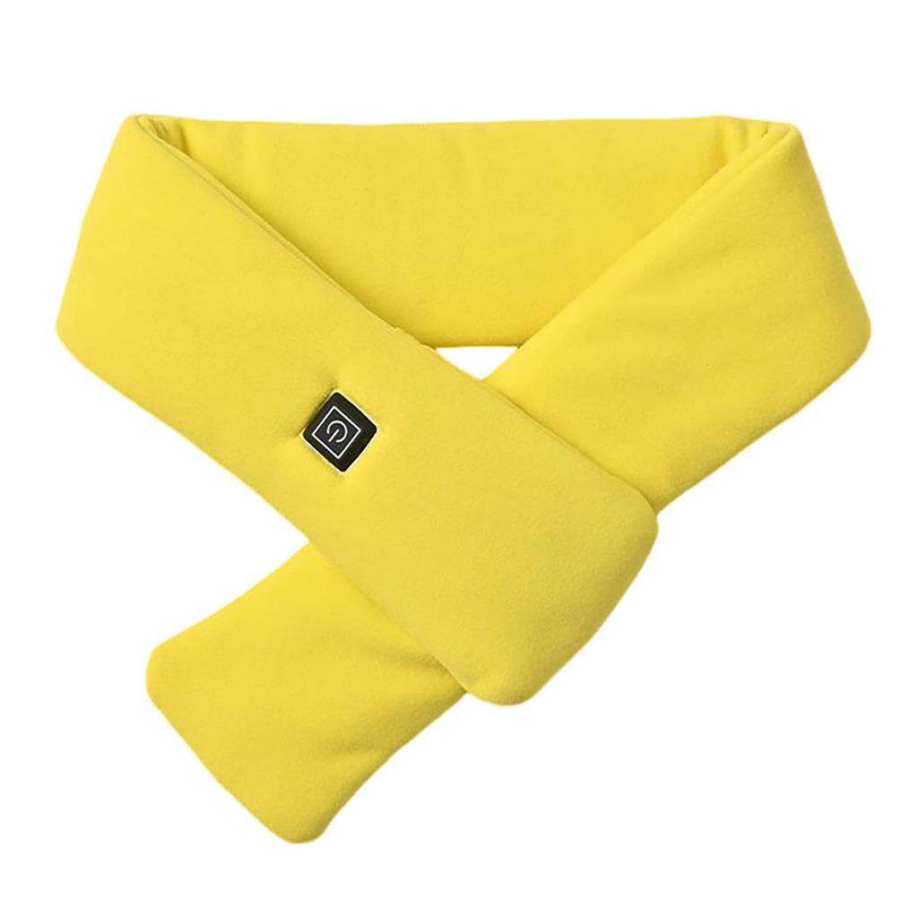 Электрический шарф с подогревом для шеи зимний теплый шарф с подогревом мягкий трехрежимный контроль температуры грелка для шеи без аккумулятора