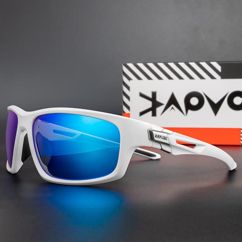 Велосипедные солнцезащитные очки Kapvoe для мужчин Защита UV400 Очки для вождения Наружные виды спорта Рыбалка Пеший туризм Классические солнцезащитные очки