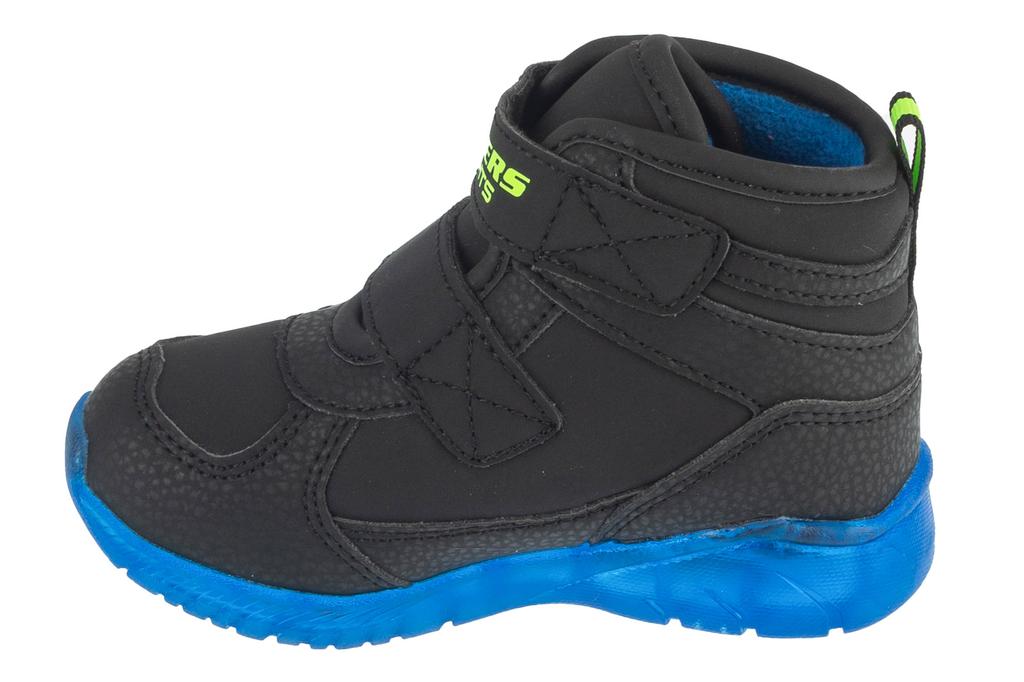 Skechers Illumi-Brights, for Boy Black Winter Boots