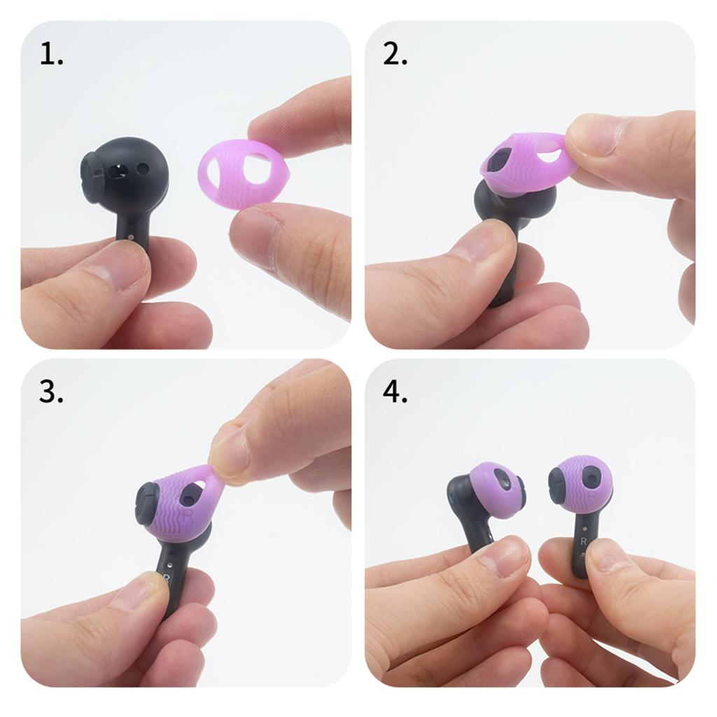 Чехол для наушников EchoBuds 2023 Удобные амбушюры Накладка Противоскользящая Затычка для наушников Силиконовая Внутриканальная Амбушюра Заглушка