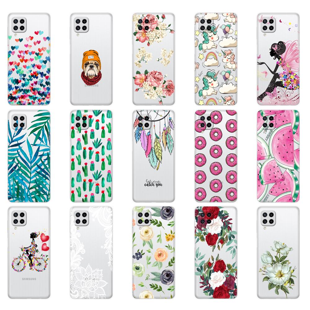 Чехол для Samsung Galaxy M22 M32 4G, задняя крышка для телефона Samsung M22, мягкий чехол для Samsung M32 4G M 22 32, силиконовый бампер 6,4 дюйма