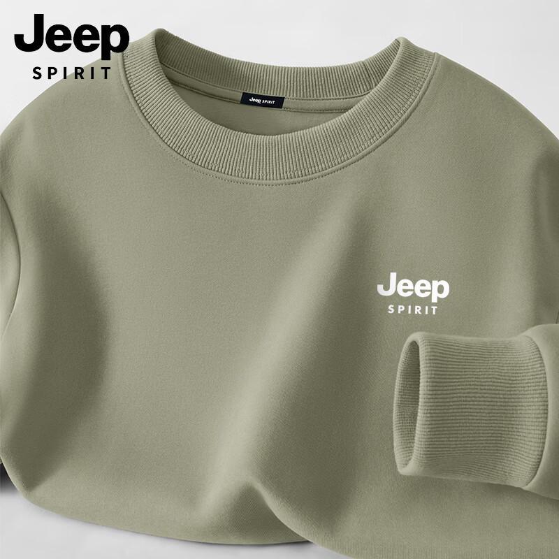 Мужской свитшот с круглым вырезом и длинными рукавами JEEP SPIRIT