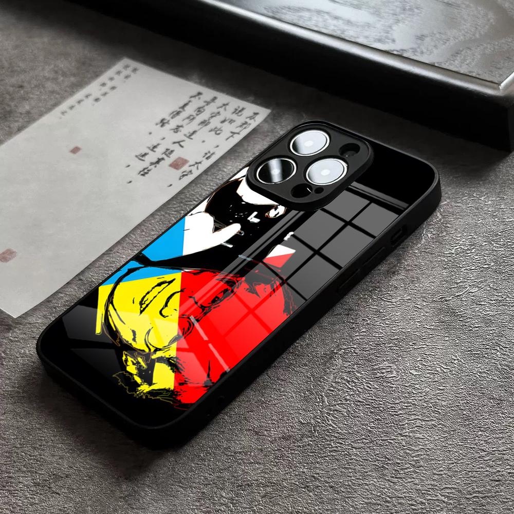 Чехол для телефона с рисунком Энди Уорхола для IPhone 16 Pro Max 15 Plus 14 Pro 12 11 13 Mini X XR XS Max 8 7 Plus SE Стеклянная крышка