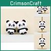 Adorable Plush Panda Pendant Charming Stuffed Toy Keychain From Chengdu Souvenir