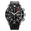 Edox CHRON OFFSHORE-1 Chronograph Watch, Stainless Steel/Ceramic Dial, Sapphire Crystal, Automatic, 500M Water Resistance, Unidirectional Rotating Bez