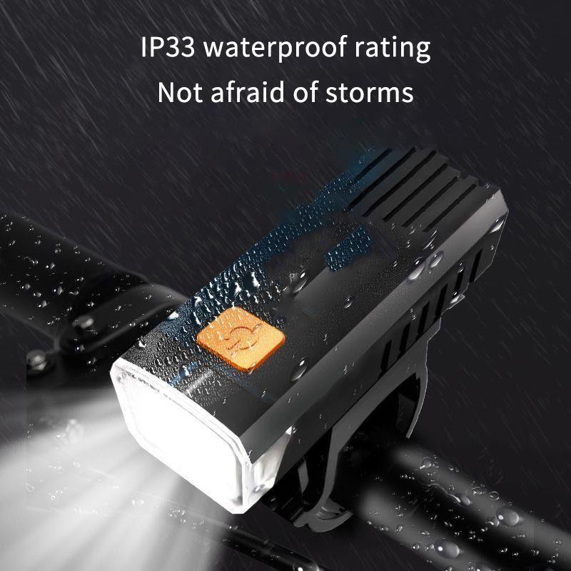 Яркий велосипедный фонарь светодиодный передний USB перезаряжаемый MTB горный велосипедный фонарь велосипедная фара фонарик для велоспорта самокат