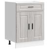 VidaXL Armoire de cuisine Porto sonoma gris bois d'ingénierie 853973
