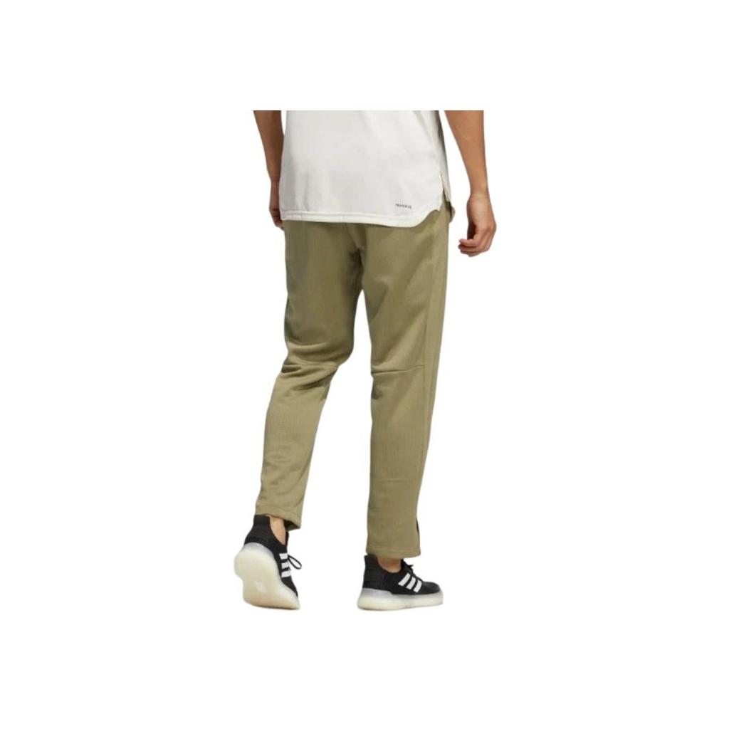 Adidas Брюки Aeroready Aeromotion Модные Универсальные Удобные Трикотажные Спортивные Брюки на Кулиске Мужские Брюки Трек-Зеленый GU6404