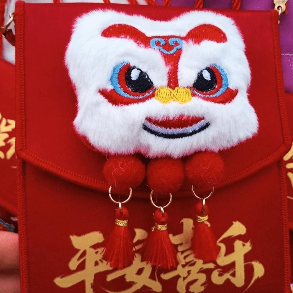 Horse Cloth Red Envelope Chinese Style Red Pocket Creative Gift Envelopes  Kids Gift