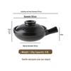 Commercial Ceramic Claypot Rice Noodles Stew & Bibimbap Pot for Gas Stove