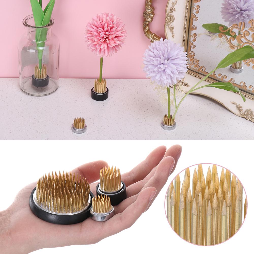 Вставить База Флористические Лягушки Фиксирующие Инструменты Японский Держатель для Цветов Флористическая Композиция Шпилька