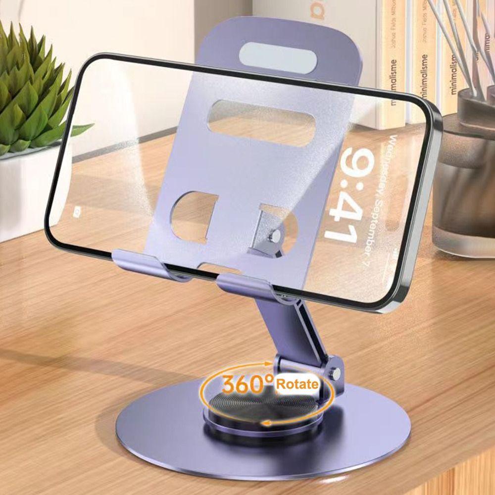Metal Mobile Phone Holder Adjustable Desktop Tablet Stand Universal Live Mobile Phone Stand Mount