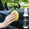 50ml Plastic Parts Retreading Agent Wax Instrument Panel Auto Interior Auto Plastic Renovated Coating Car Light Cleaner