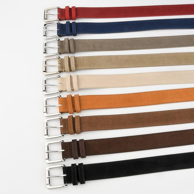 Wind Leather Belt Lady Premium Pants Decorative Belt Lady