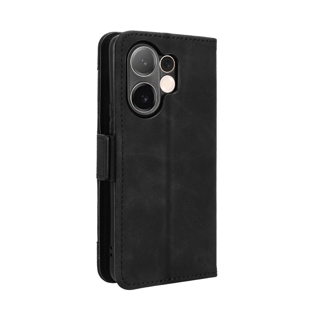 Для vivo V60 5G Кожаный чехол Обложка-кошелек для телефона с несколькими слотами для карт