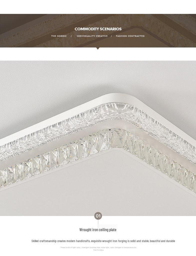 Modern Minimalist Ceiling Light for Living Room, Bedroom, Study, or Dining Room - Round and Super Bright