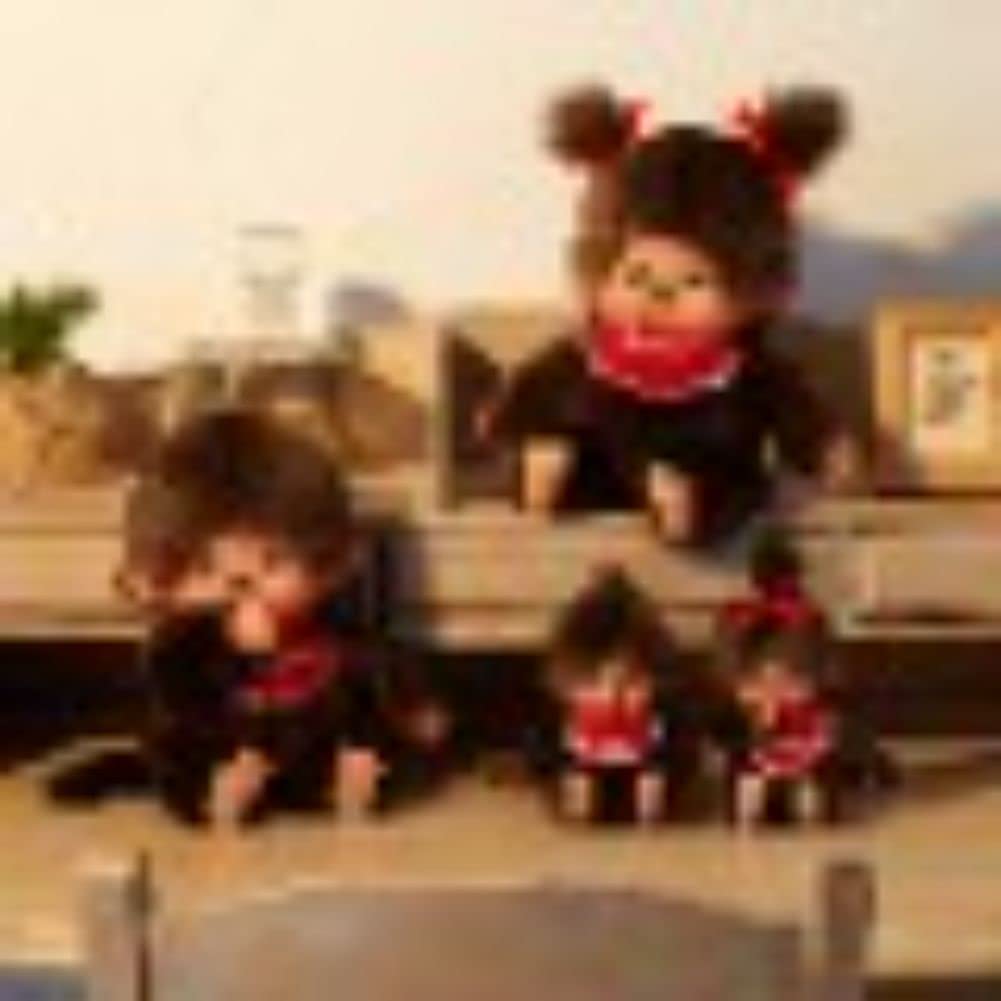 Sekiguchi Monchhichi Premium Standard M Коричневый Девочка Сидит 226764