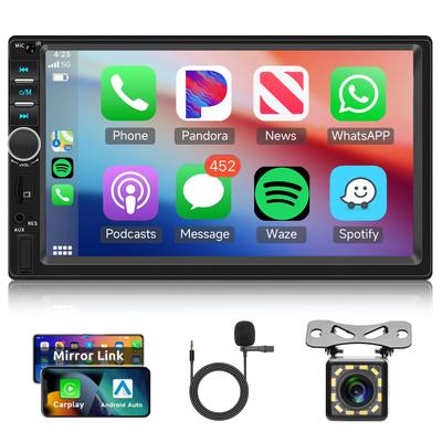 Hodozzy 2-Din Автомагнитола CarPlay BT 7 дюймов