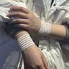 Элегантный браслет с отделкой и поддержкой запястья Гибкие манжеты Не скользит План Постоянное ношение