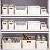 Storage Box Versatile Kitchen Organizer Box Space-Saving Cosmetic Stationery Sundry Storage Container for Home