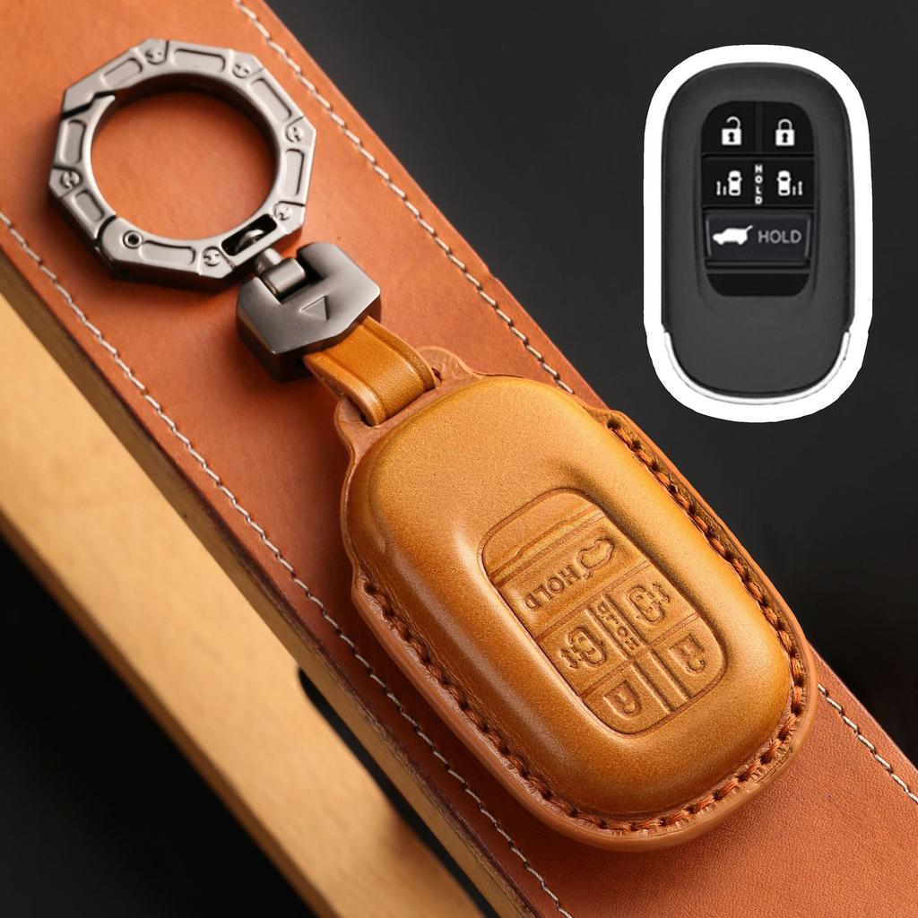 Applicable To 2024 Honda Odyssey Key Cover 24 New Ailishen Special Car Remote Control Leather Bag Buckle Case