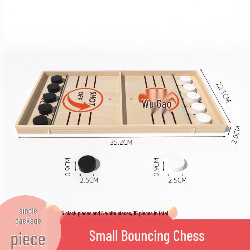 Cross-Border Bouncy Chess: Interactive Two-Player Parent-Child Board Game