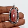 Rhodochrosite Pendant Natural Gemstone 925 Sterling Silver Handmade Pendant Gift For Her