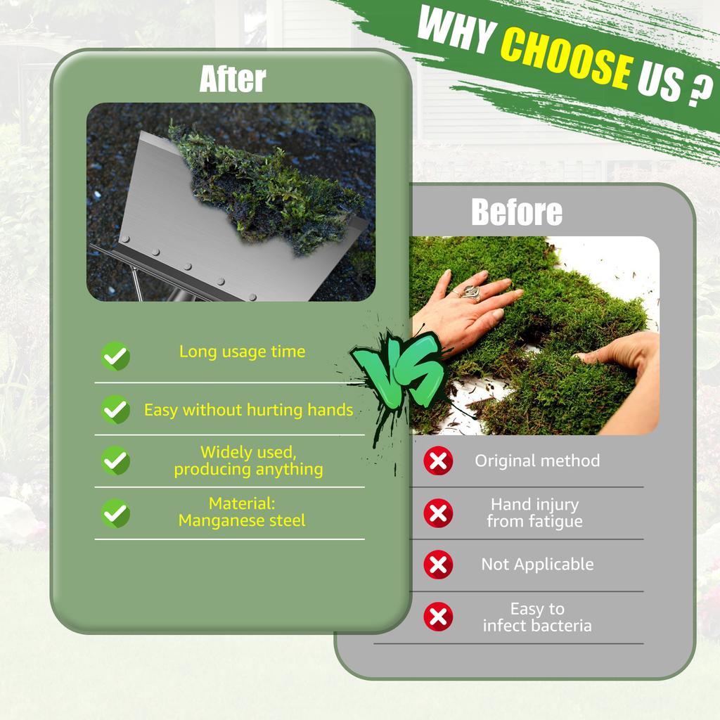 2 шт. Многофункциональные лопаты для уборки Марганцевая сталь Садовая плоская лопата-скребок для травы Кемпинга Прополка Посадка