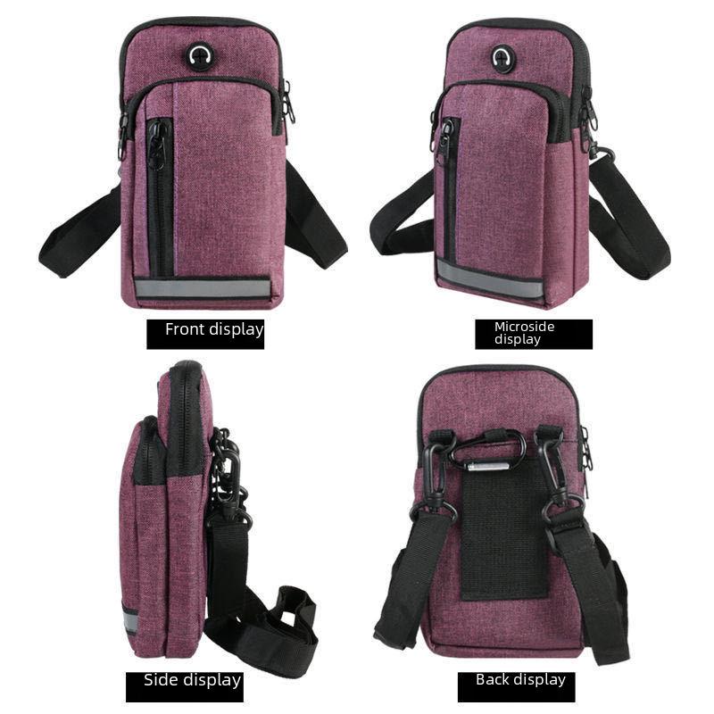 Унисекс водонепроницаемая нейлоновая поясная и плечевая сумка для спорта и активного отдыха