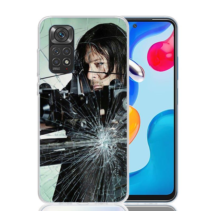 The Walking Dead Daryl Dixon Case Phone Cover for Xiaomi Redmi Note 14 13 12S 12 11S 11 11T 11E 10S 10 Pro Plus 5G Trend Fundas