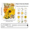 BIG Series: Real Dried Flower Embossing Material Pack for Resin, Phone Cases, Handmade Crafts, Bookmarks, and Leaf Specimens