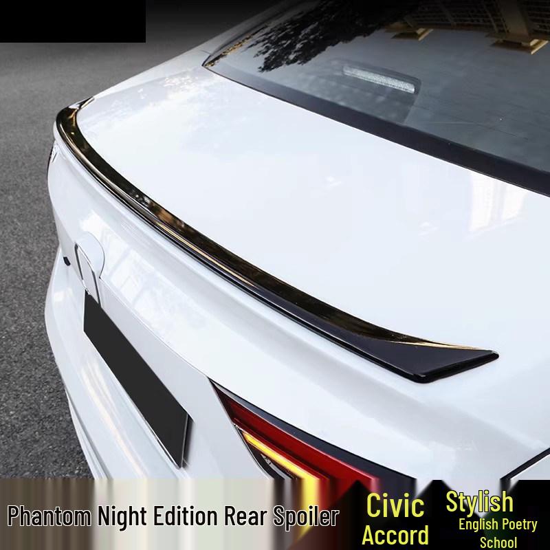 Compatible with 11th Gen Civic Type R (22-26) and Accord Inspire (18-22) Rear Spoiler Wind Deflector.