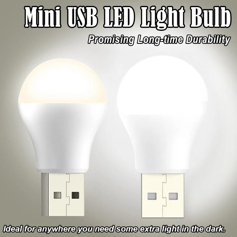 10 шт. Мини-портативный USB-светодиодный ночник холодного белого света, Лампа для чтения книг, защищающая глаза, Освещение для интерьера, прикроватное, Маленькая спальня, Комната, Лампа с USB-штекером