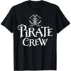 Пиратская команда Смешной костюм на Хэллоуин Папа Мама Мальчики Девочки Футболка