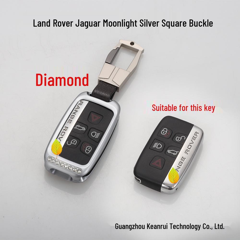 Кожаный чехол для ключа для Land Rover и Jaguar 2019 года: Подходит для Range Rover, Evoque, Freelander