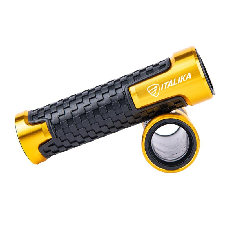 Motorcycle Handlebar Grips CNC aluminum Rubber Hand Thruster Grips For ITALIKA 125 Z 150 SZ 150 200 250Z AT110 AT125 RT