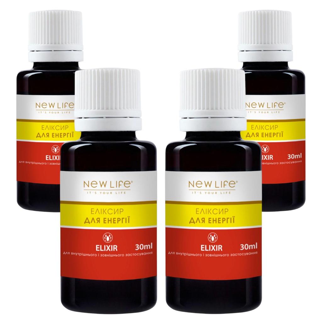 Herbal Energy Elixir Dietary Supplement New Life