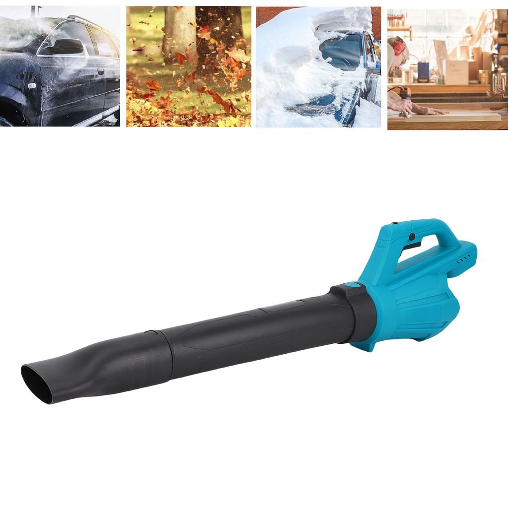 Аккумуляторная воздуходувка для листьев Подходит для Аккумулятор 6 скоростей ветра До 220мЦельсия Легкая электрическая воздуходувка для листьев для газона двора патио