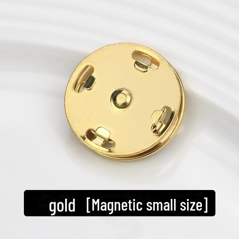 Скрытая магнитная кнопка для пальто, кардиганов и сумок - прочная металлическая невидимая застежка