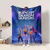 1 шт. Плед KPOP Охотники на демонов, Плед для дивана, кровати, путешествий, кемпинга, гостиной,