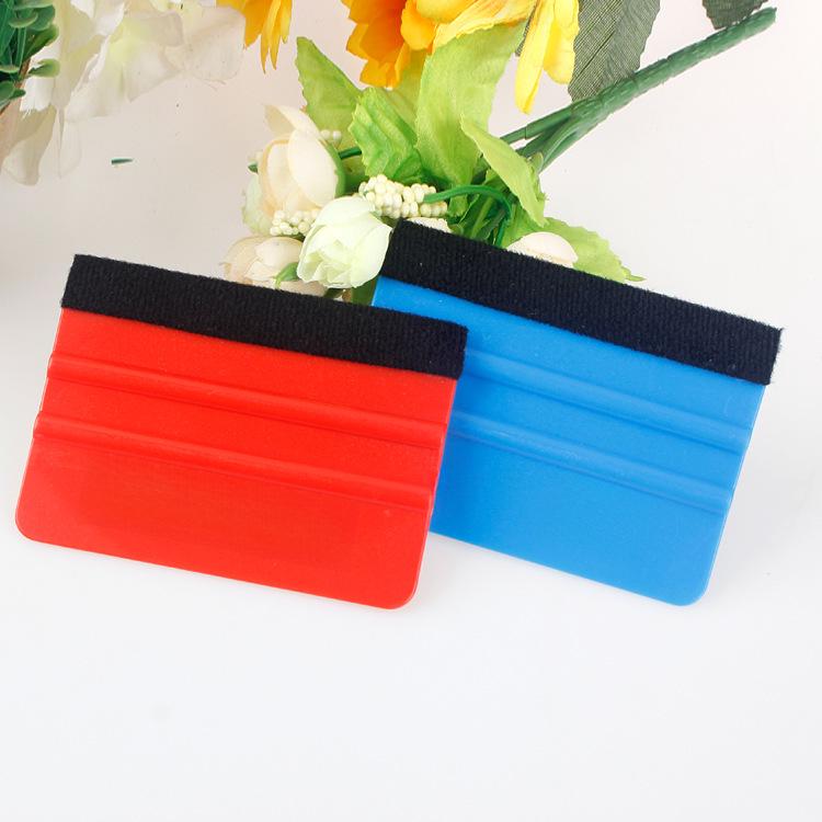 Car Film Scraper Tool Kit with M-Cloth Belt and Square Scraper