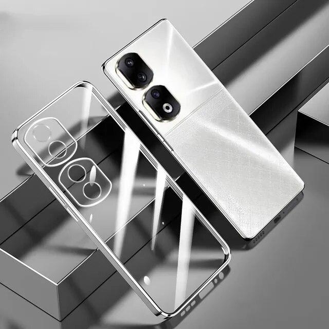 Ультратонкий мягкий чехол из ТПУ для телефона Honor 90 Lite, прозрачный силиконовый защитный чехол для Honor 90 Pro 100 Pro