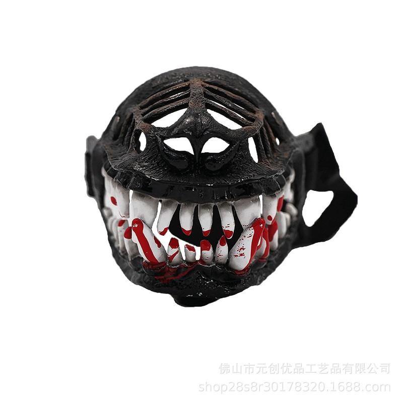Dog Mouth Mask Halloween Costume Funny Scary Animal Prop Cosplay Party