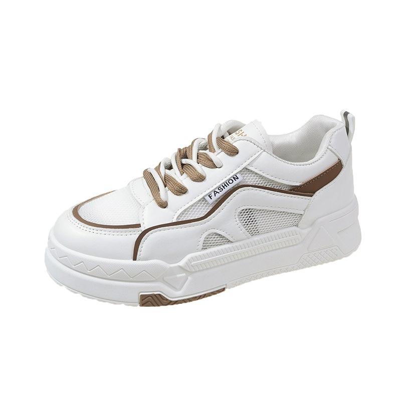 Стильные кроссовки женские летние новые ретро легкие туфли на плоской подошве Niche High Sense женские кроссовки