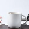 Простая креативная керамическая кружка, офисная, для пары, чашка для воды, чашка для совещаний, большая емкость, чашка для чая