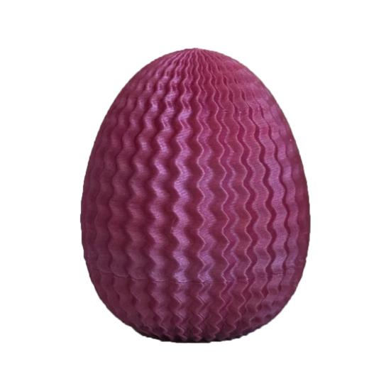 3D Printed Maze Dragon Egg Puzzle Box with Hidden Storage Cavity, Brain Teaser Game for Easter Birthday Holiday Surprise Container