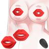 Игрушки для сосков, Секс-игрушки для пар, Перезаряжаемый вибратор для сосков и стимулятор клитора для женщин, 9 режимов вибрации и имитации лизания языком, Секс-игрушка для взрослых