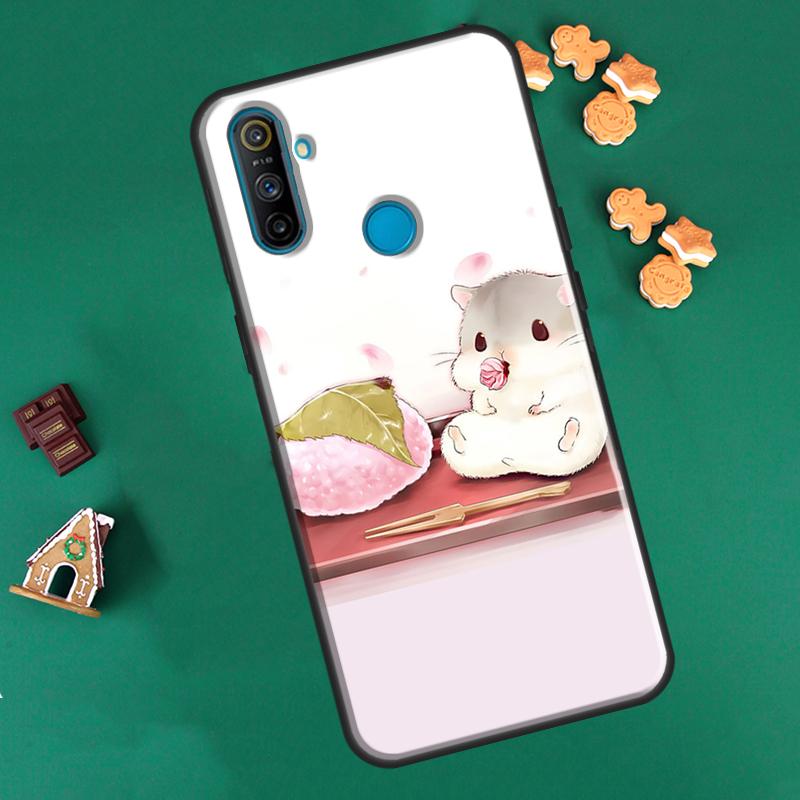 Чехол с хомяками для Realme GT Neo 2 7 8 Pro 8i 9i C3 C21 для OnePlus 10 Pro 9 Pro Nord2 8T 9R