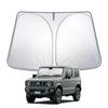 LANGBEAN Improved Sunshade for Suzuki Sierra JB04 UV Foldable Sunshade for Front Interior Easy Storage Pouch Included Jimny/Jimny Series, Protection,