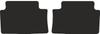 Rear Floor Mats For: Citroen C5 Ii X7 Liftback, Sedan, Kombi, Tourer 2008-2017